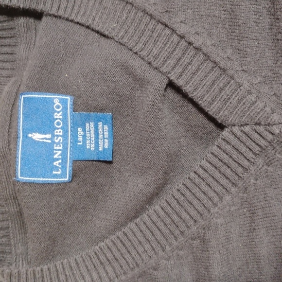 Lanesboro V neck cashmere mix sweater - Picture 5 of 6